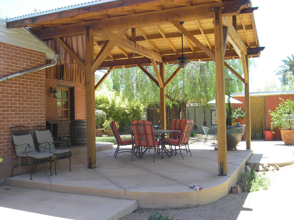 High Ceiling Patio Shade