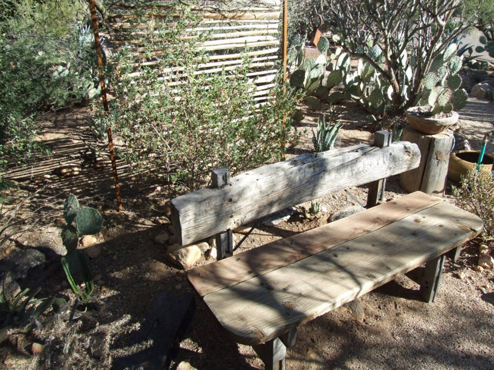 Roughly Hewn Bench