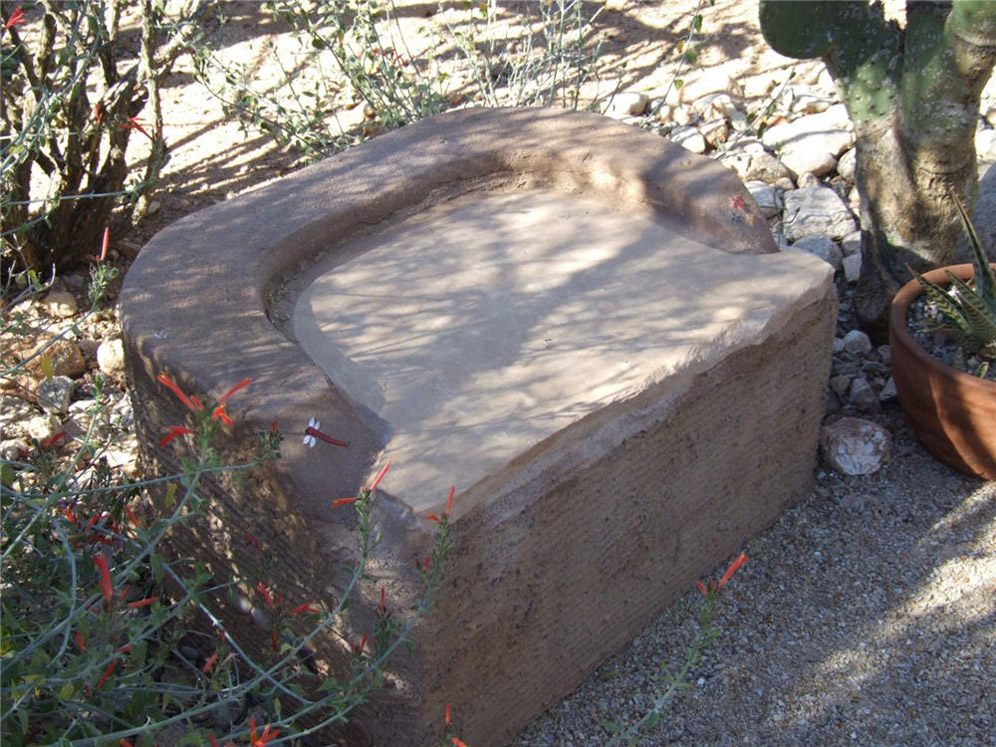 Stone Look Seat